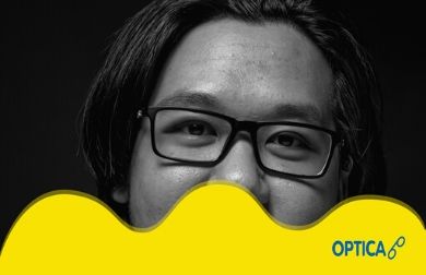 Optica smiling eyes concept